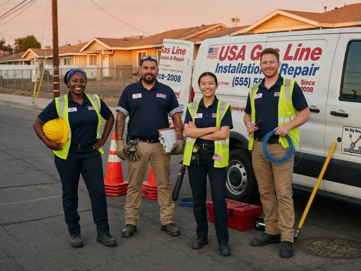 Gas Line Installation company in Gibson City, IL